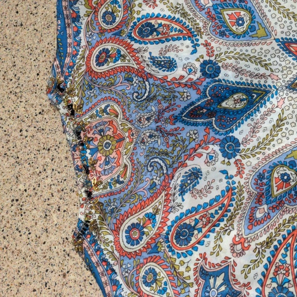 SUNDANCE  Sequin Embellished Tunic in Silk - Picture 9 of 13